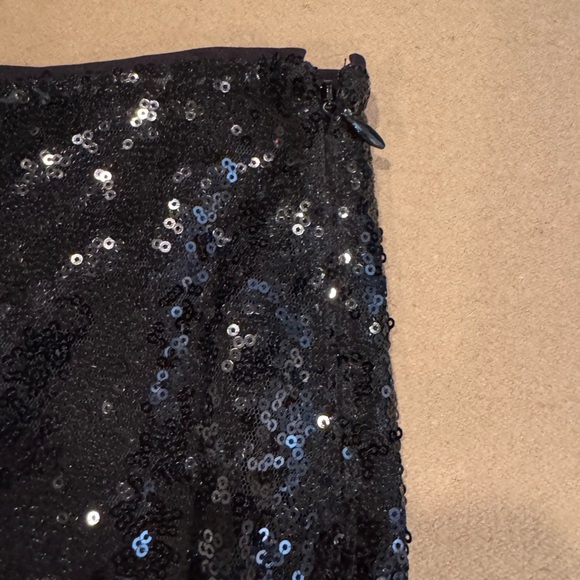 Open Edit Black Sequin Flare Pants - Size Small - Picture 13 of 16
